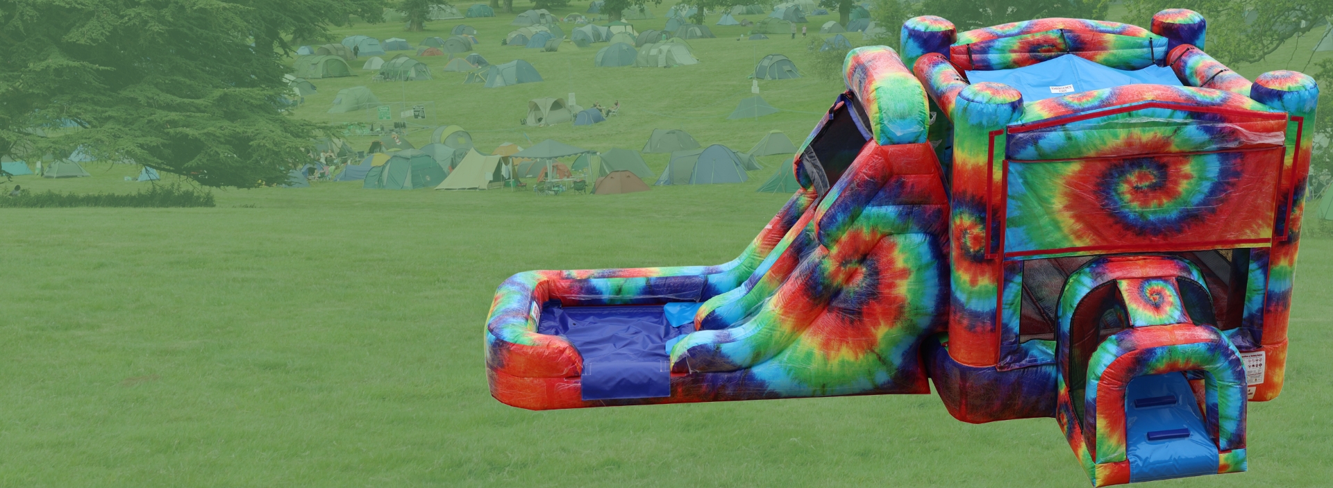 Tie-Dye Water Slide Combo